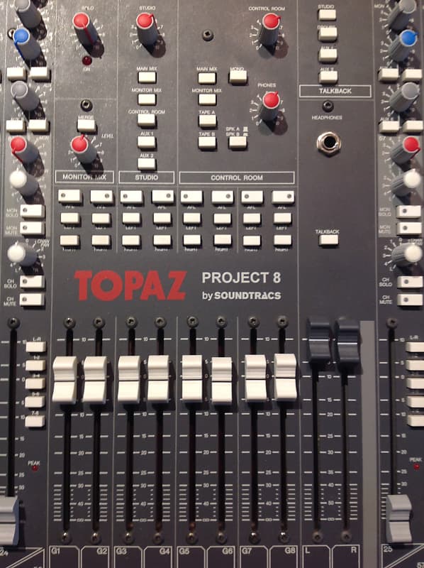 soundtracs topaz project 8